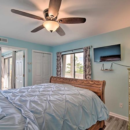 Ocean-View Condo With Deck, Steps To Carolina Beach! Eksteriør billede