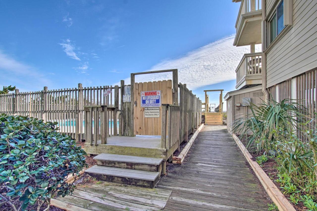Ocean-View Condo With Deck, Steps To Carolina Beach! Eksteriør billede